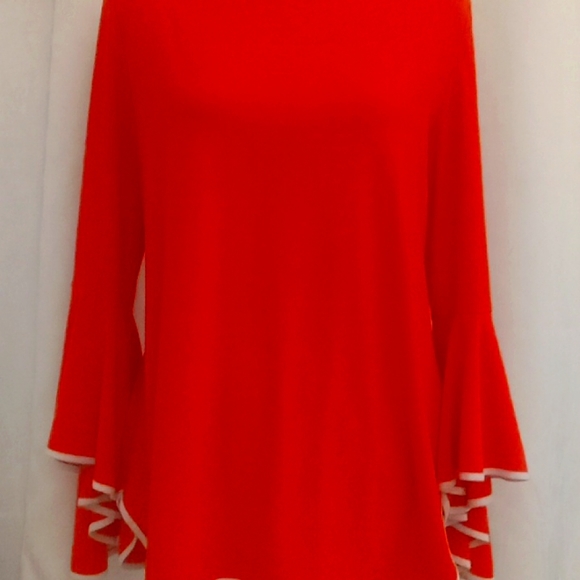 Coco Bianco dress/shirt Size L, deep apricot - Picture 1 of 4